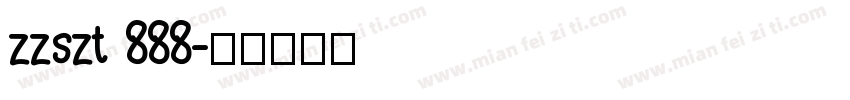 zzszt 888字体转换
